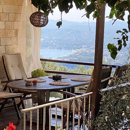 Lorantina Sea View Holiday House In Corfu - Near Barbati Beach Spartylas Exterior foto