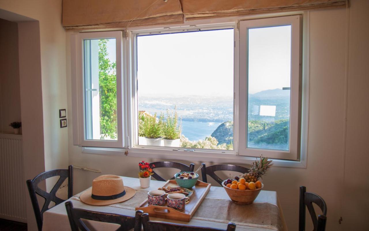 Lorantina Sea View Holiday House In Corfu - Near Barbati Beach Spartylas Exterior foto