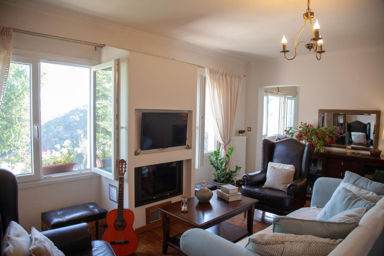 Lorantina Sea View Holiday House In Corfu - Near Barbati Beach Spartylas Exterior foto