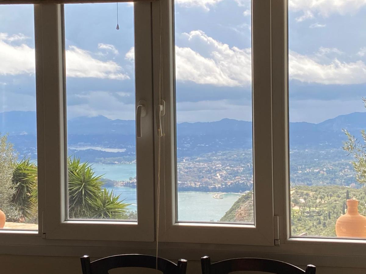 Lorantina Sea View Holiday House In Corfu - Near Barbati Beach Spartylas Exterior foto