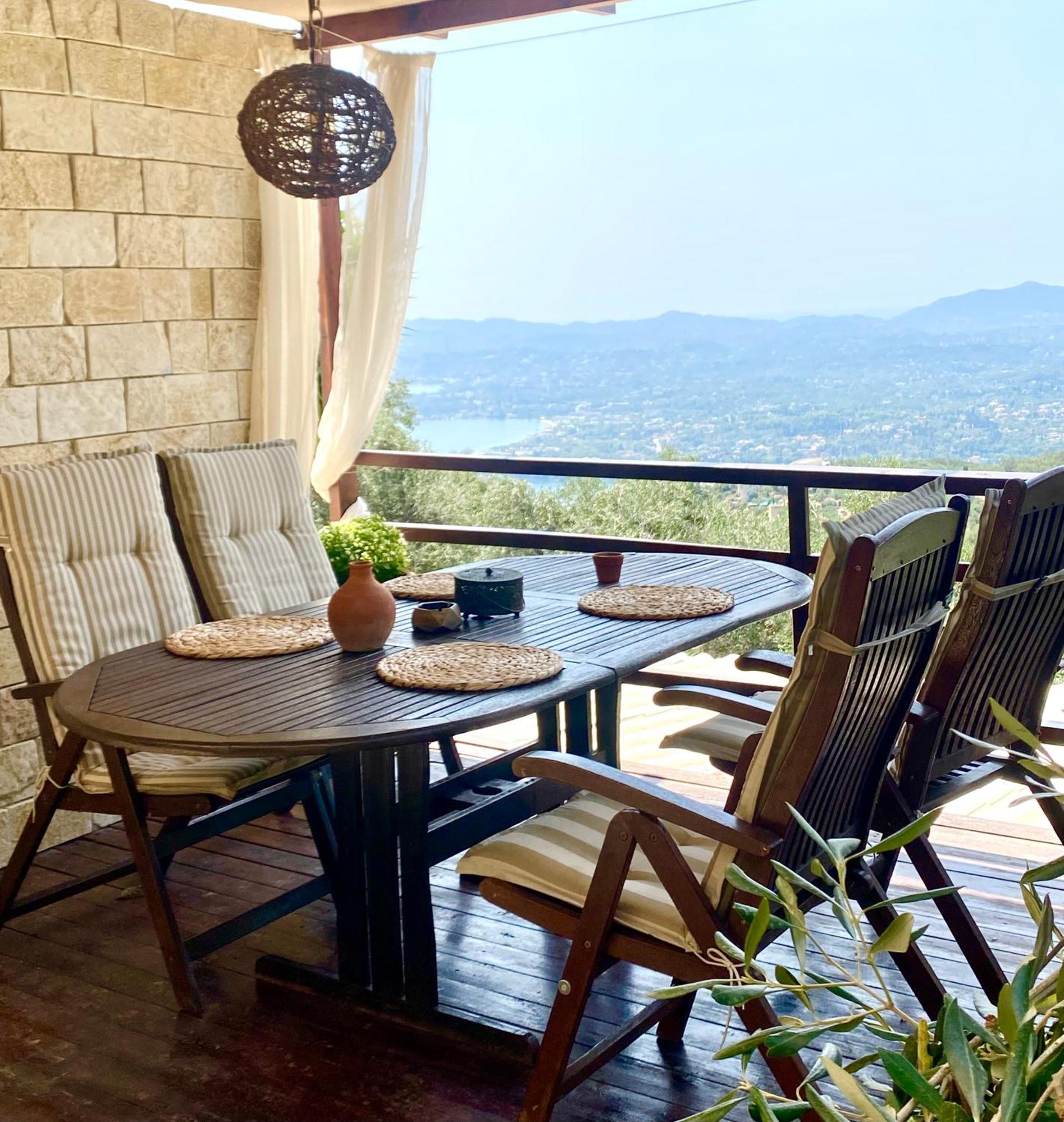 Lorantina Sea View Holiday House In Corfu - Near Barbati Beach Spartylas Exterior foto
